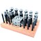 H & H Industrial Products 24 Piece Dapping, Doming, Forming Block & Punch Set 8606-3406 - alternate 3